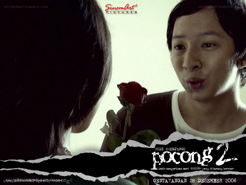 movie poster with rose