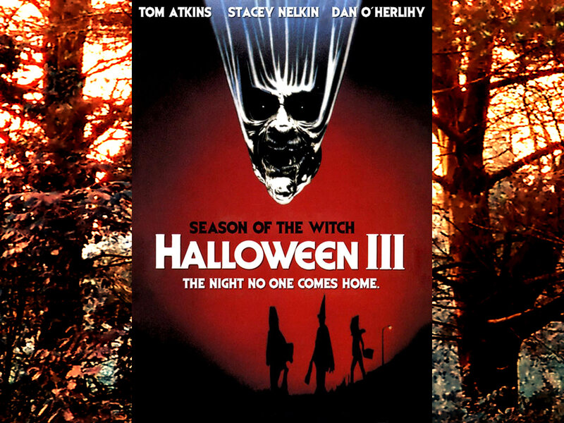 Movie Poster with Silhouettes