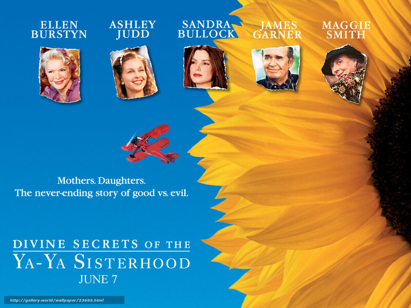 Movie Poster with Sunflower