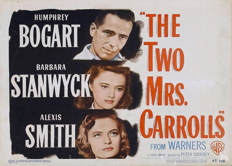 Movie Poster with Three Faces — Black, Dramatic