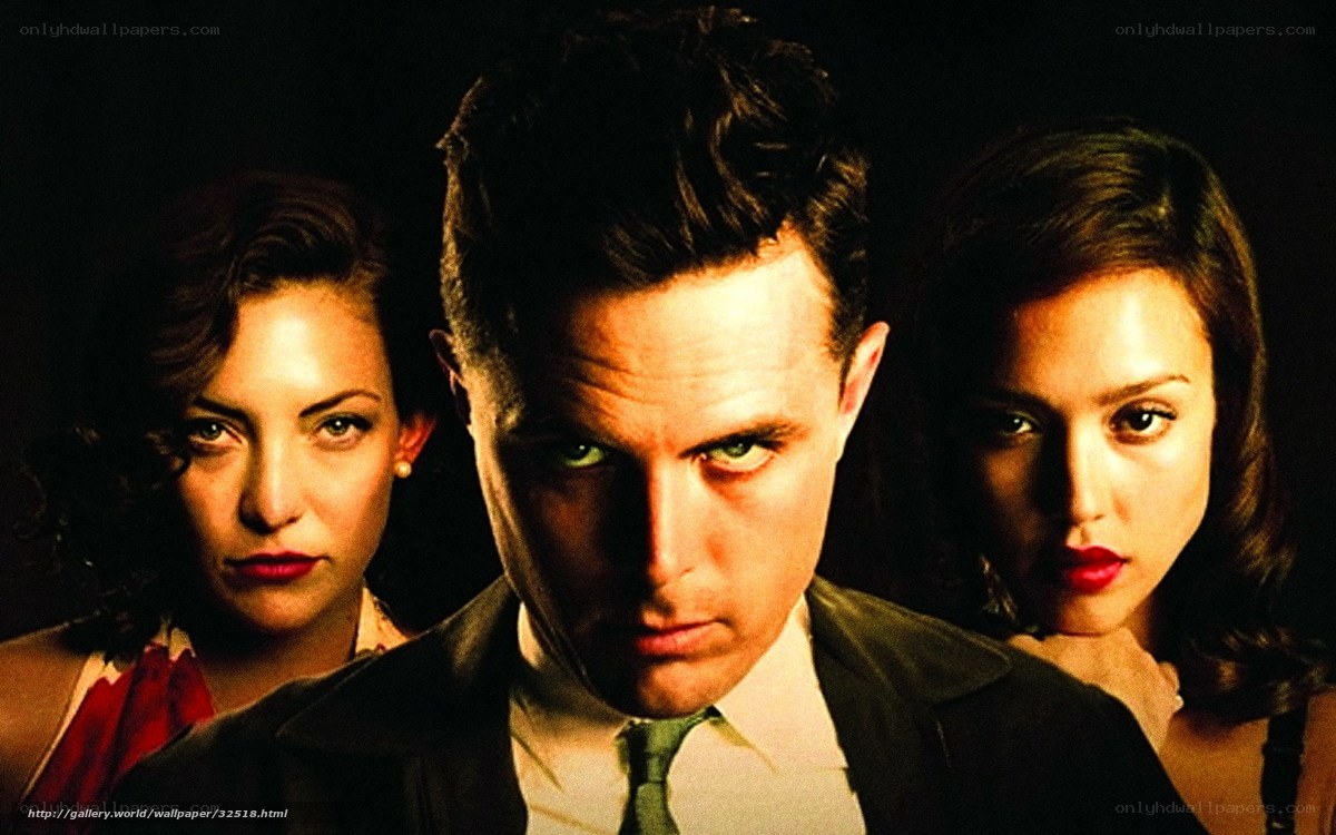 movie poster with three people