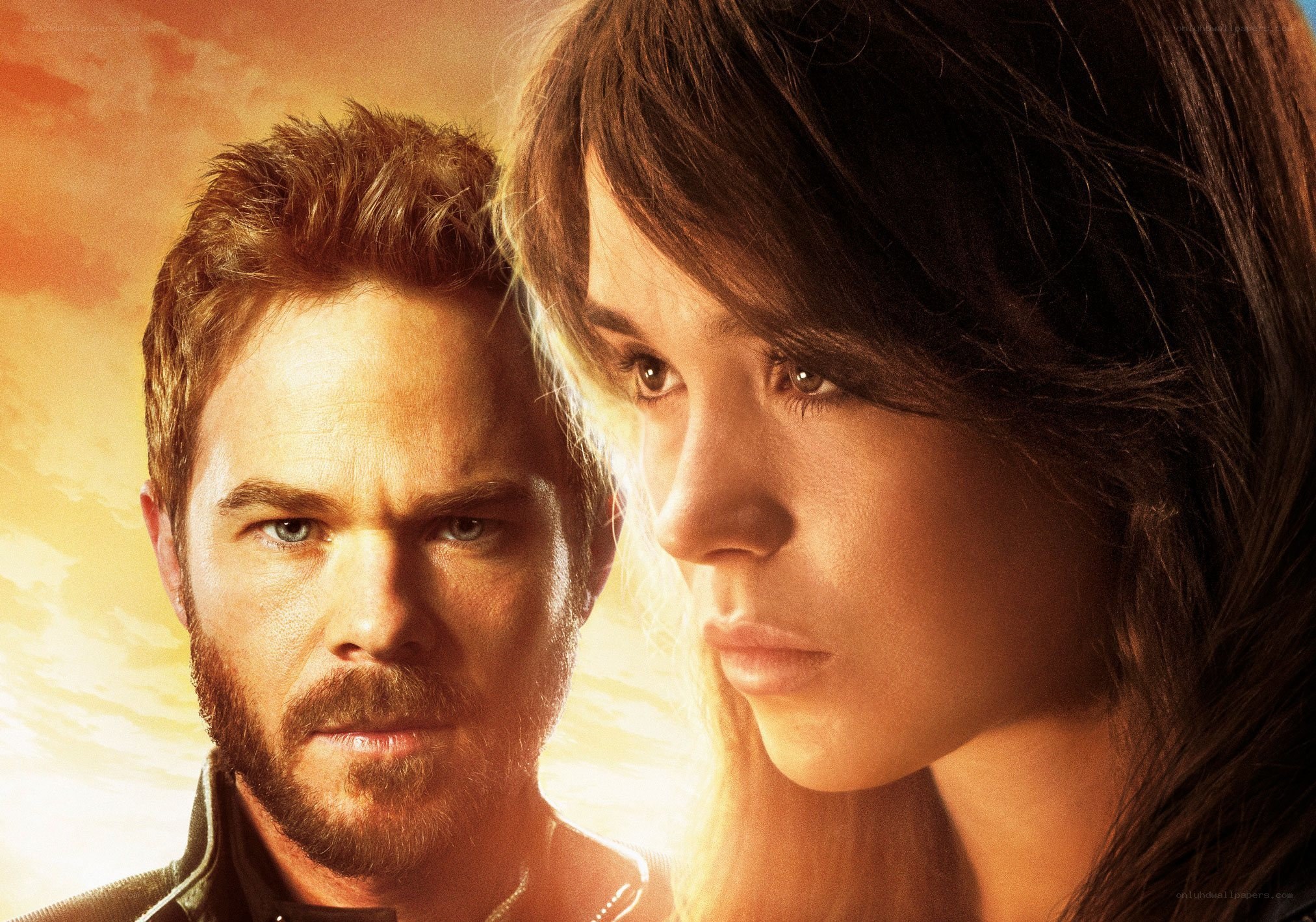movie poster with two characters