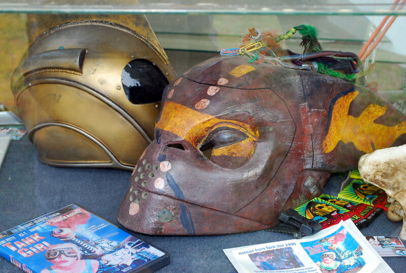 Movie Props in Display Case