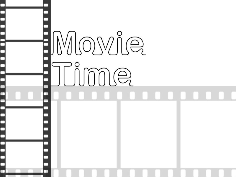 movie time film strip