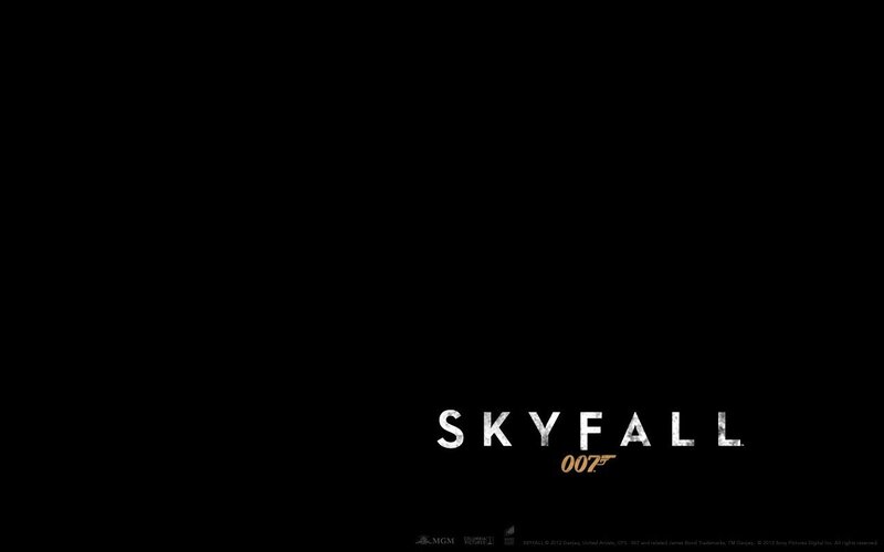 Movie Title on Black Background