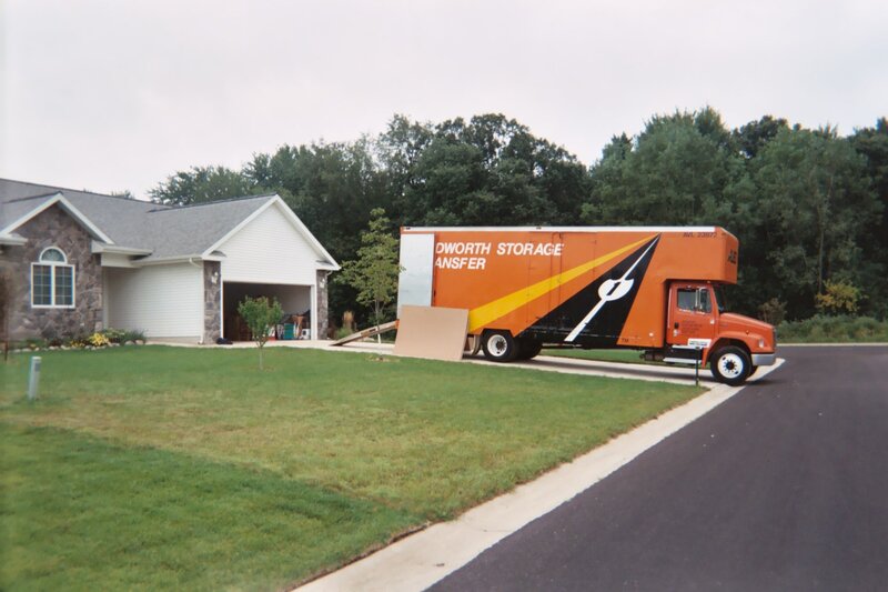 Moving Truck at House