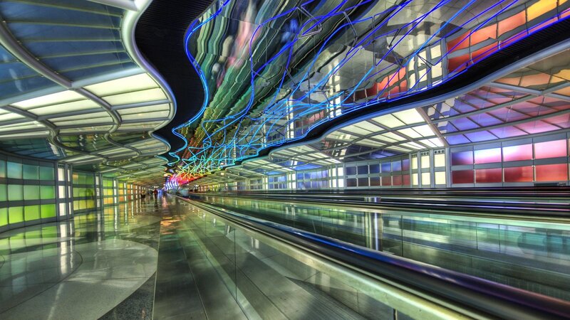 Moving Walkway in Terminal