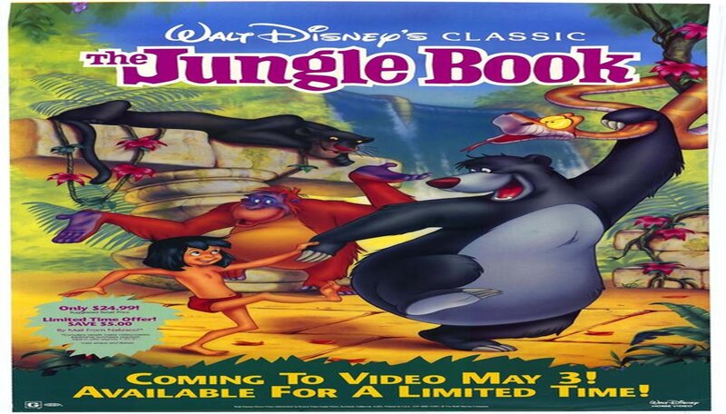 Mowgli with Jungle Animals — Green