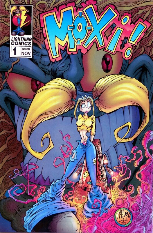 Moxie comic book cover