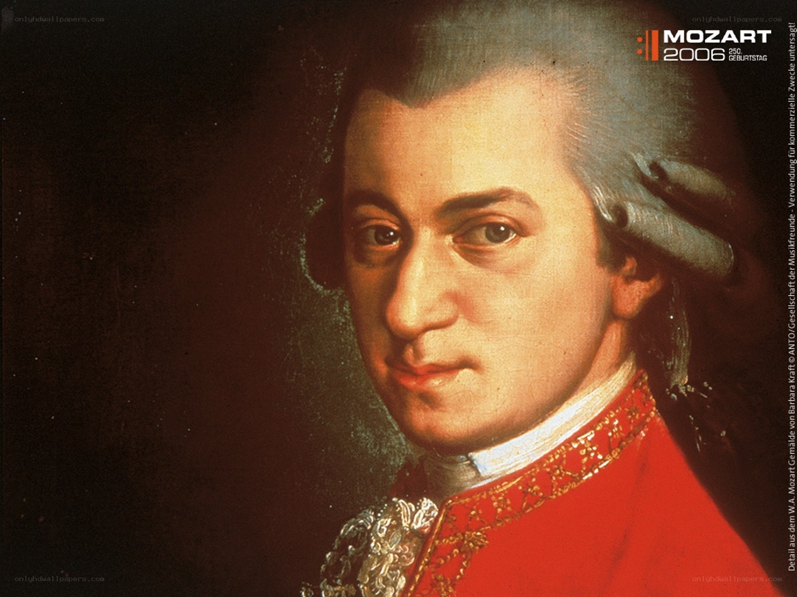 Mozart portrait from 2006