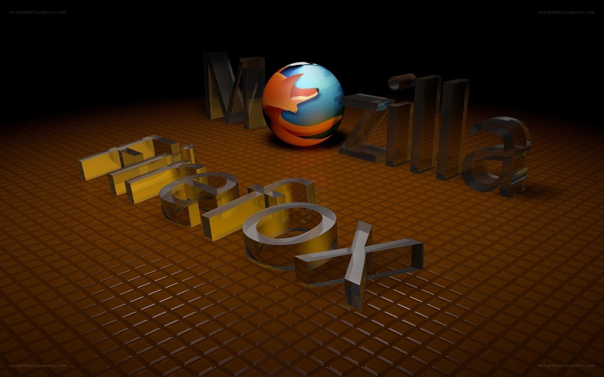Mozilla Firefox 3D logo
