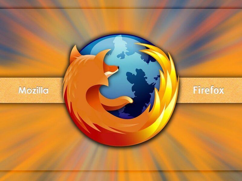 Mozilla Firefox Logo — Orange, Dynamic