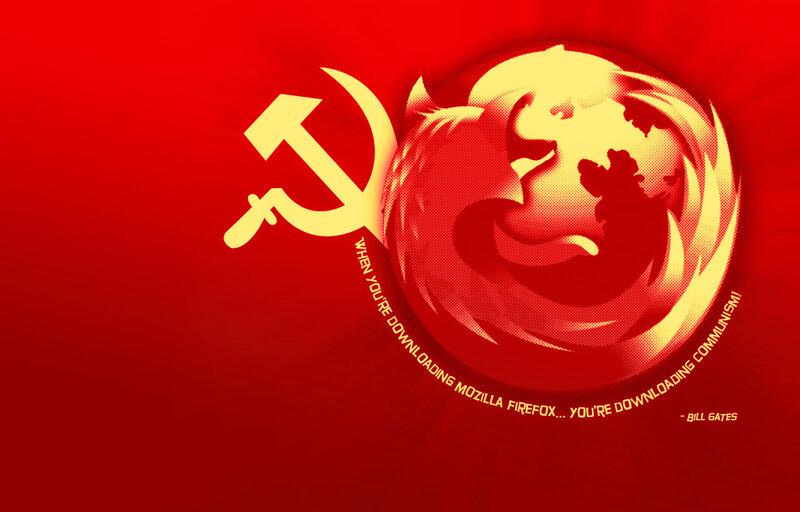 Mozilla Firefox Logo — Red