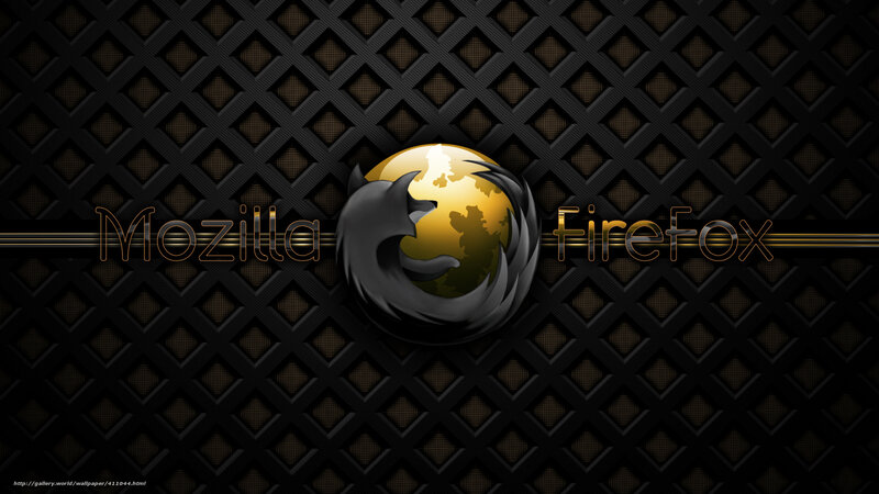 Mozilla Firefox logo wallpaper