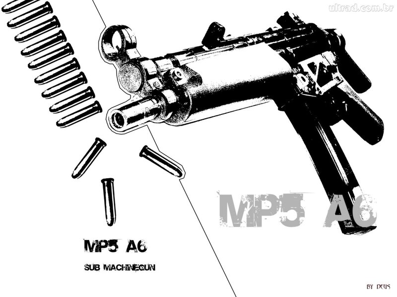 MP5 A6 Submachine Gun