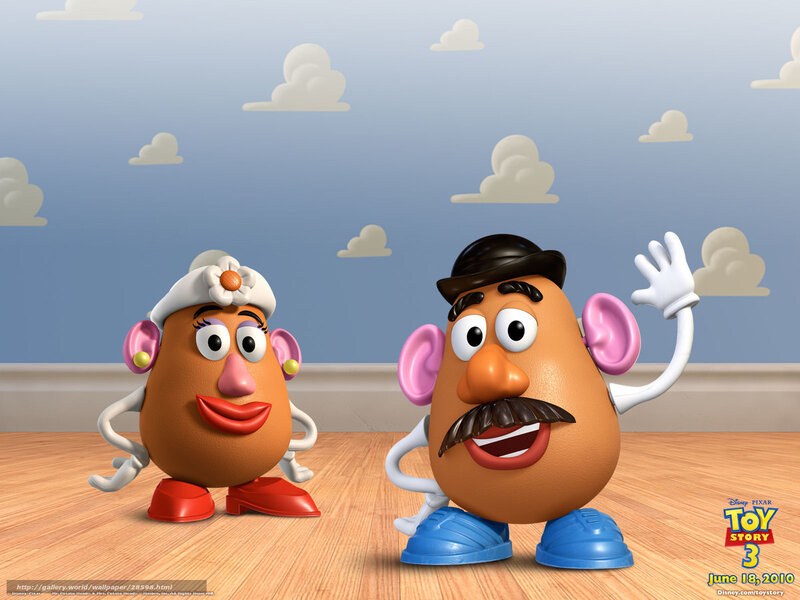 Mr. and Mrs. Potato Head — Brown, Playful