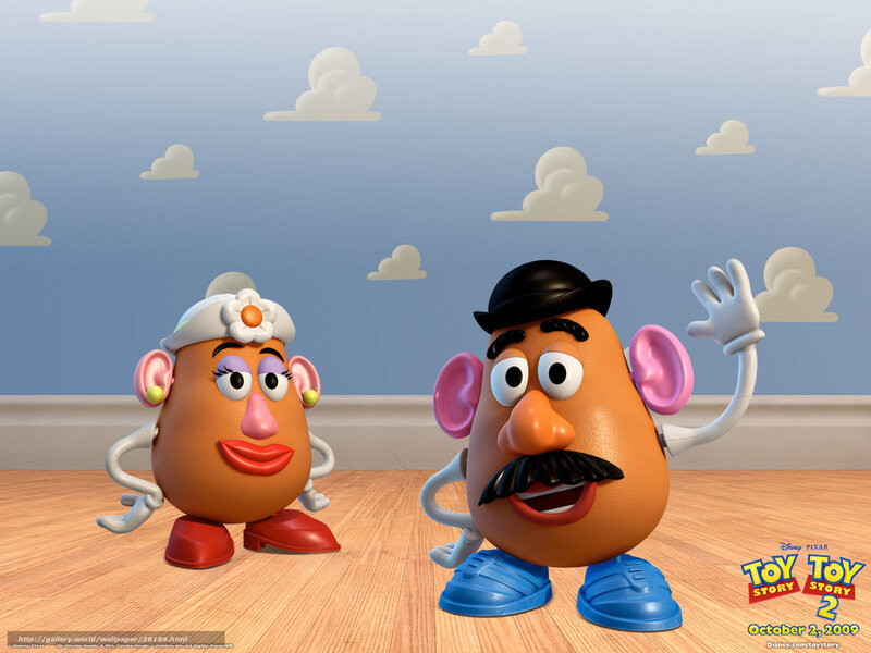 Mr. and Mrs. Potato Head — Brown