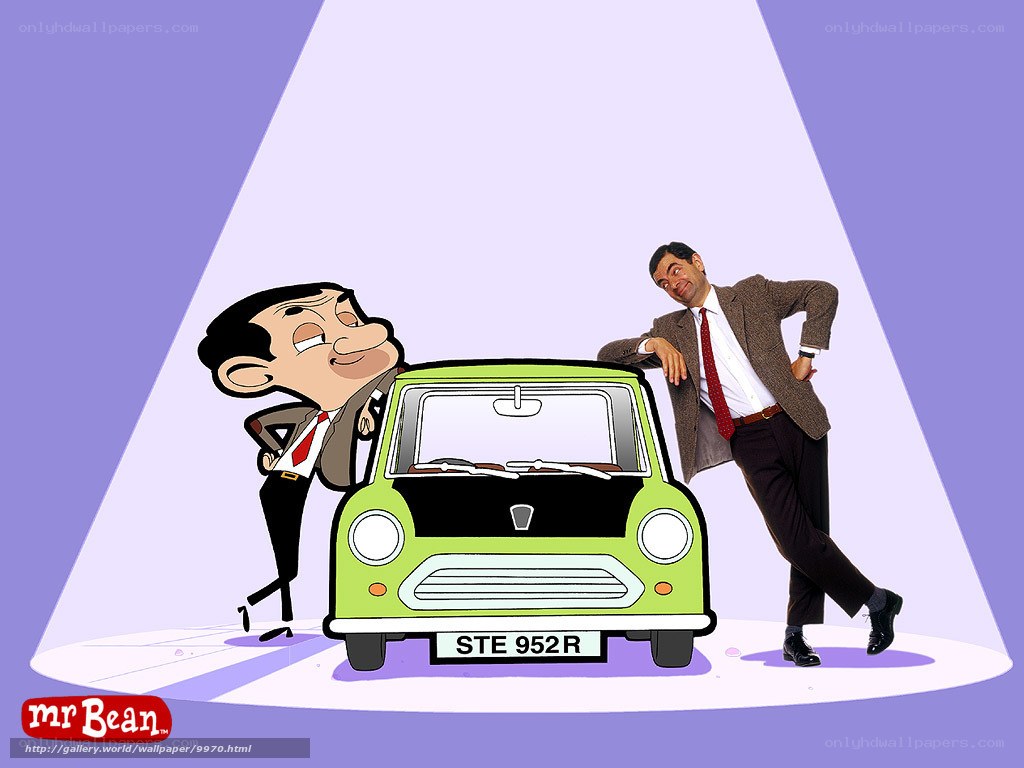Mr. Bean and his car