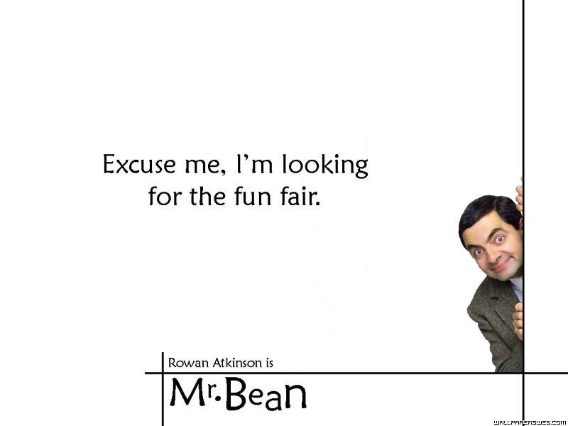 Mr. Bean Character — White