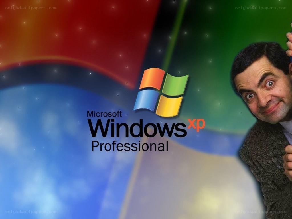Mr. Bean with Windows XP