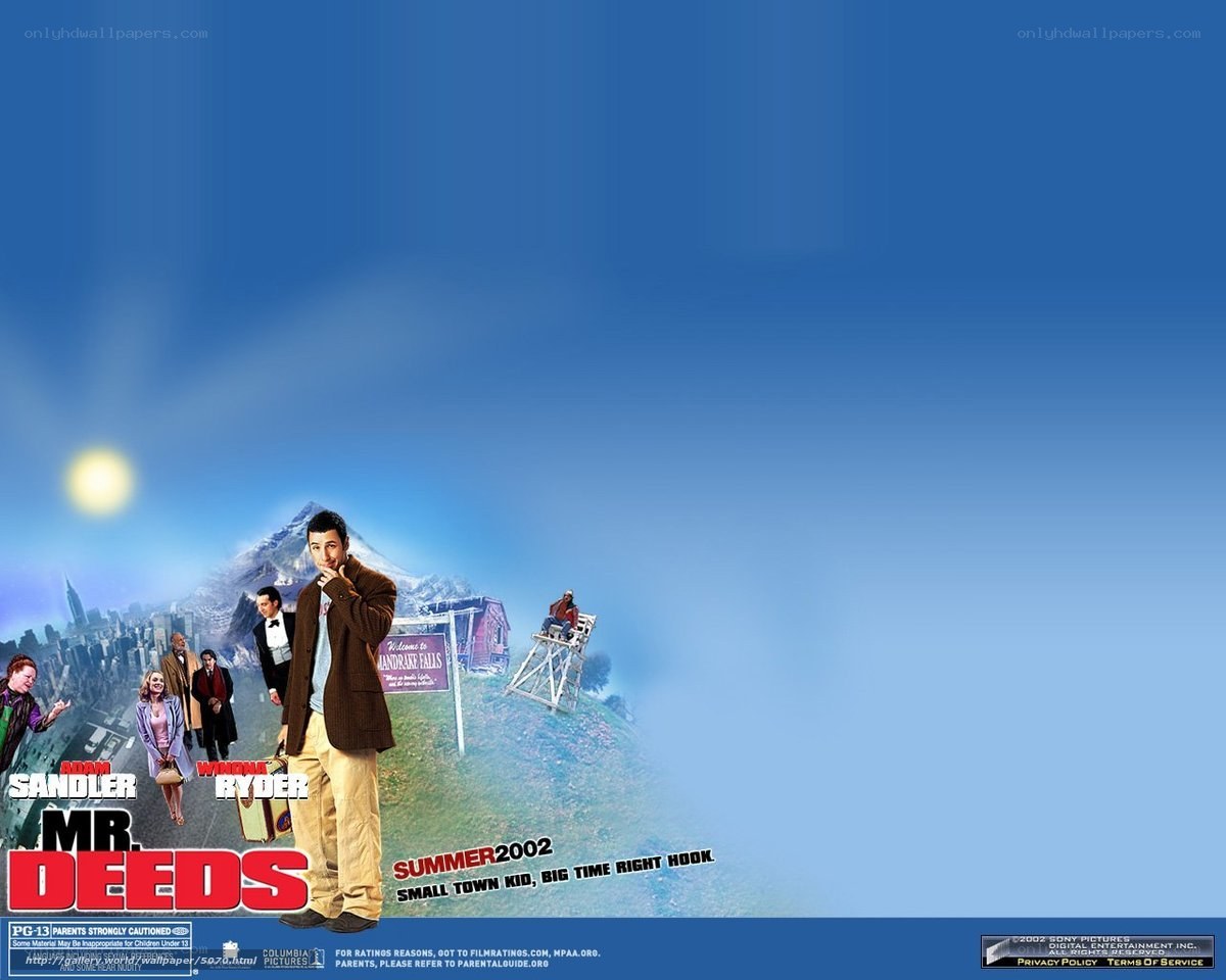 Mr. Deeds movie poster
