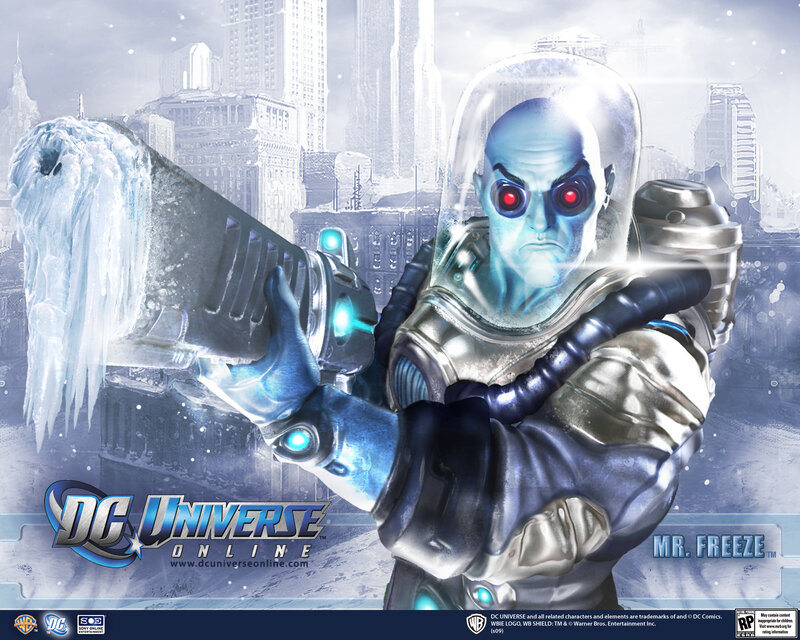 Mr. Freeze in a frozen city