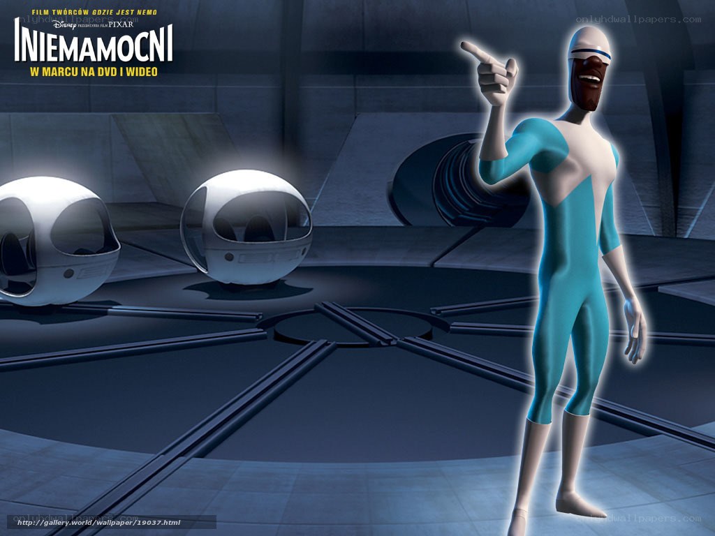 Mr. Incredible in a futuristic lab