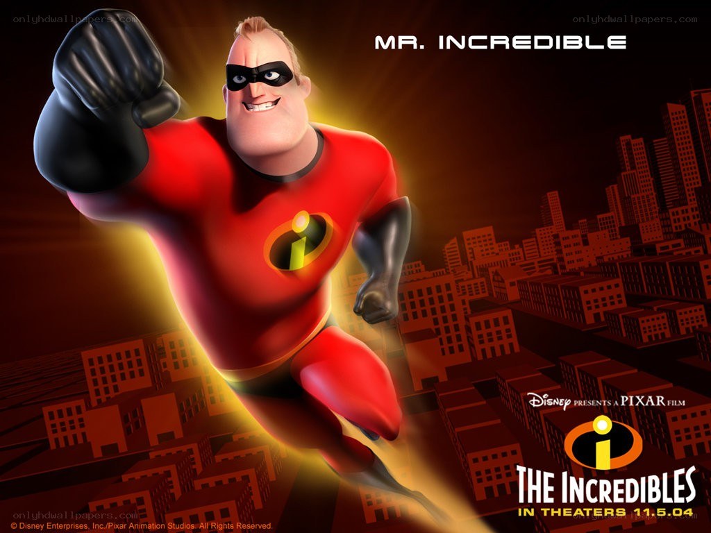 Mr. Incredible in action