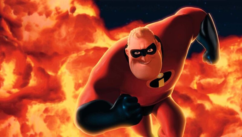 Mr. Incredible in Action — Red