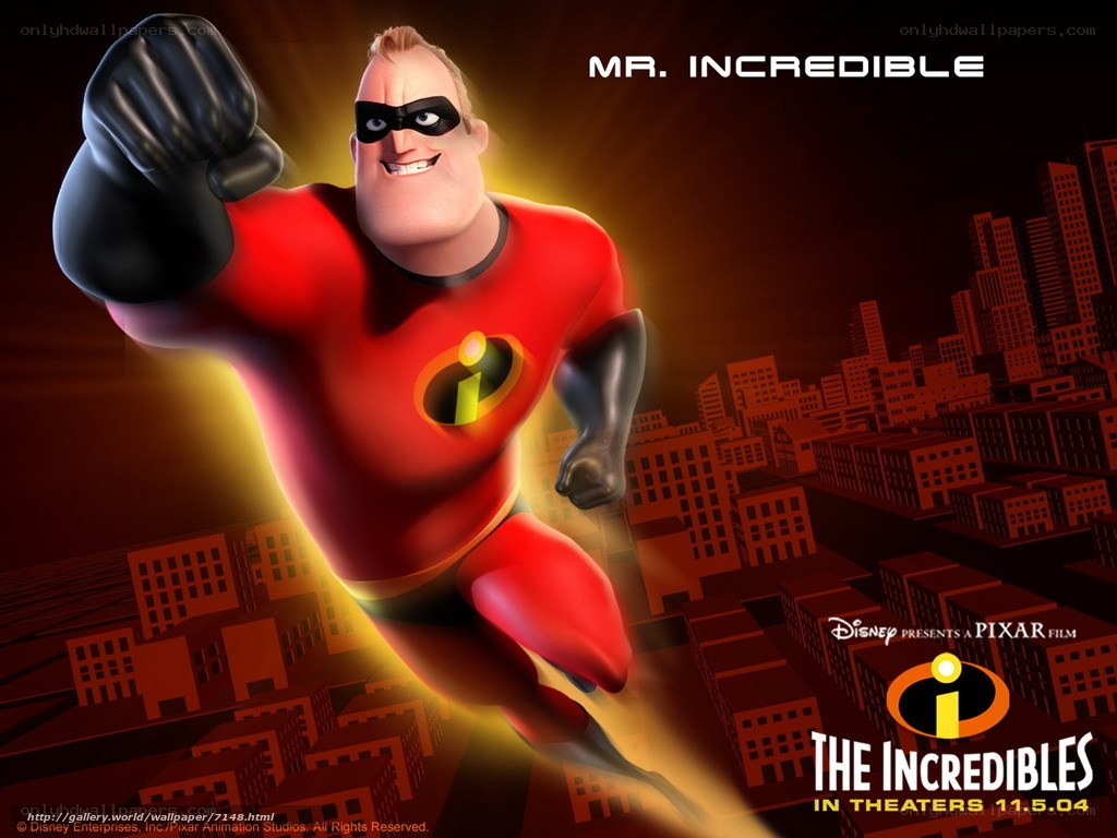 Mr. Incredible in action