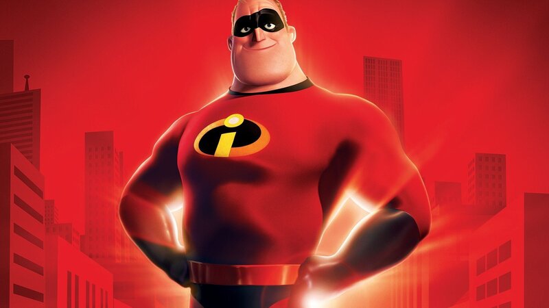 Mr. Incredible in Red Suit — Confident, 3d Render