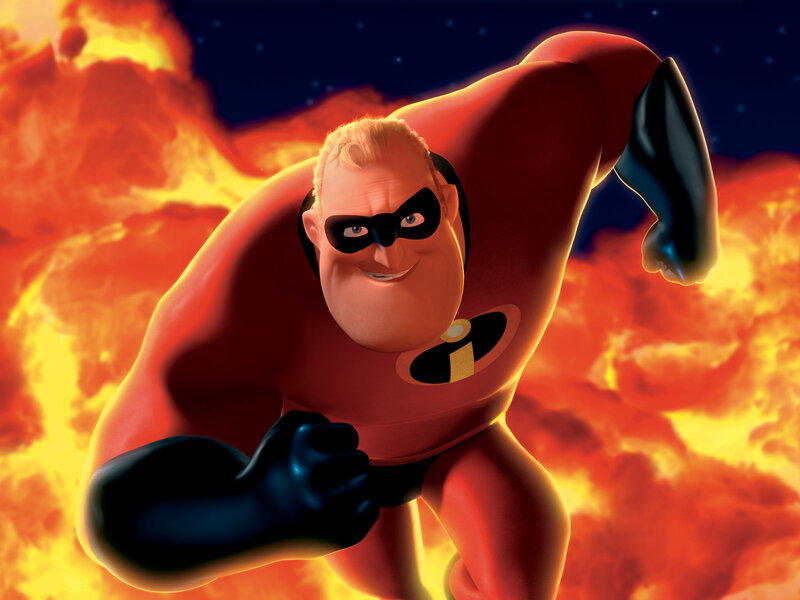 Mr. Incredible in Red Suit — Dramatic