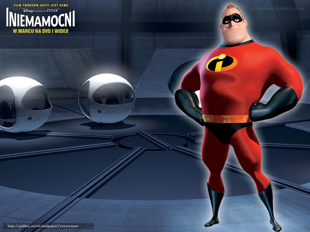 Mr. Incredible stands confidently