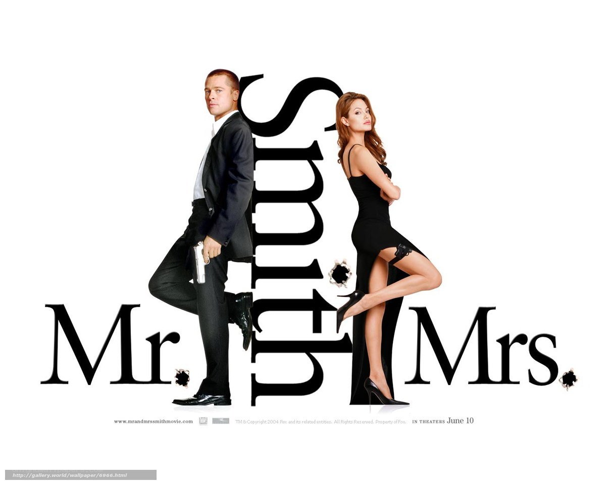 Mr. & Mrs. Smith movie poster