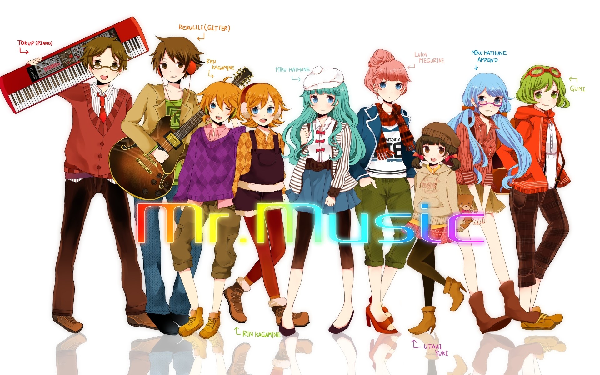 Mr. Music group art