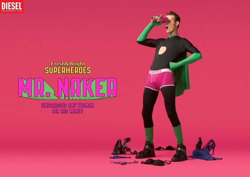 Mr. Naker Superhero Ad