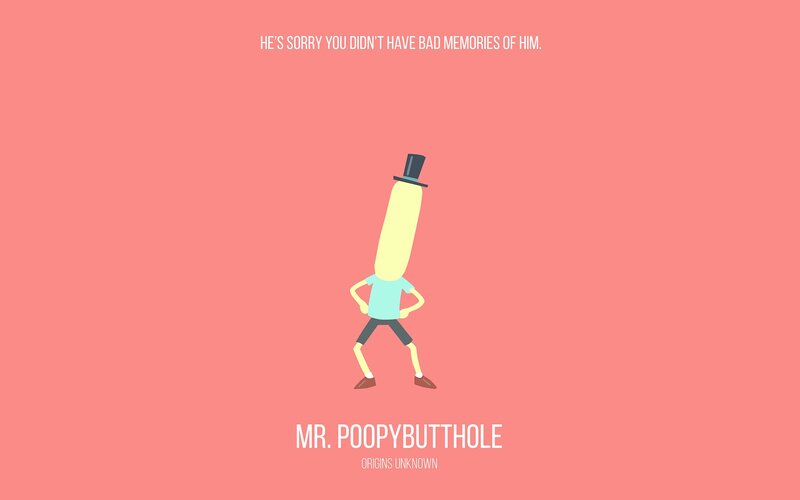 Mr. Poopybutthole Character