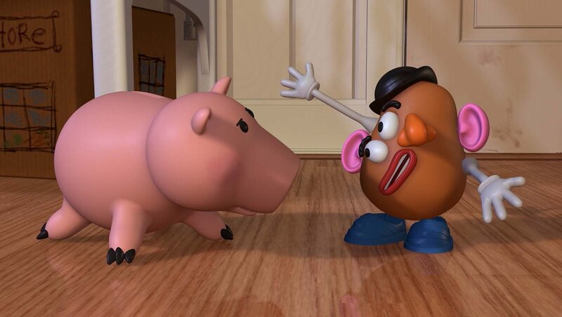 Mr. Potato Head and Pig Toy