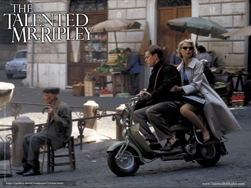 Mr. Ripley on a scooter