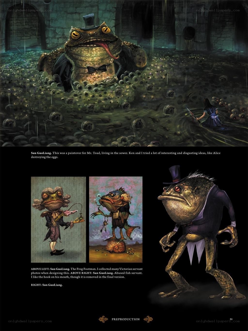 Mr. Toad concept art