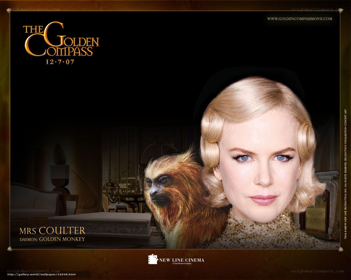Mrs. Coulter and her daemon