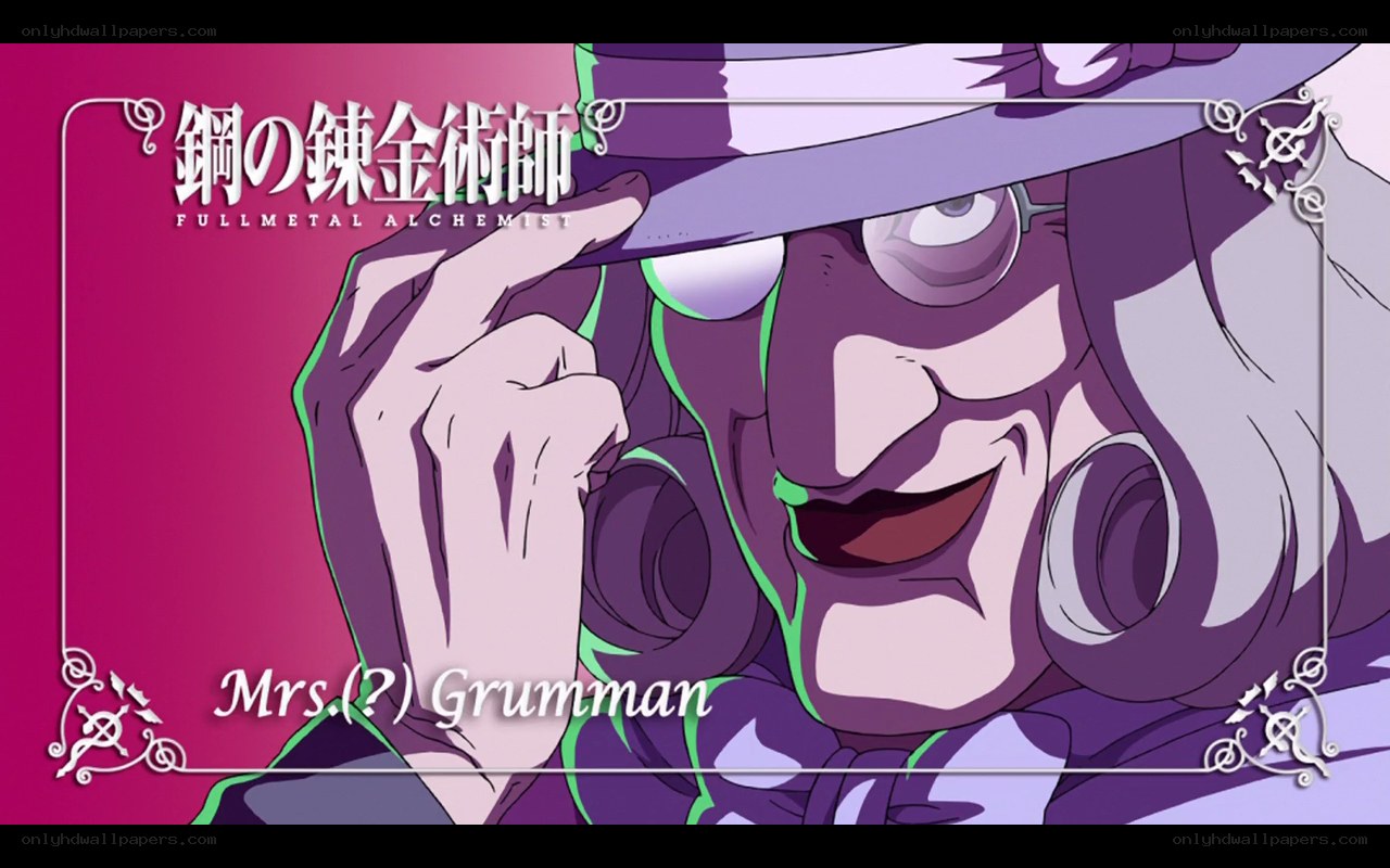 Mrs. Grumman from Fullmetal Alchemist