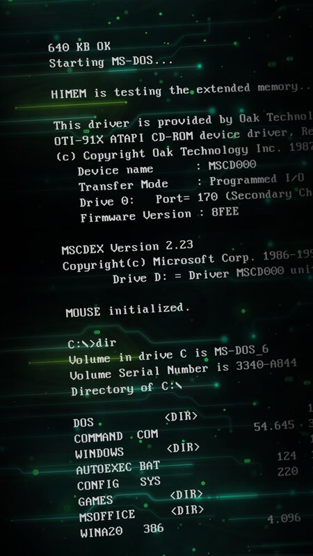 MS-DOS Boot Screen