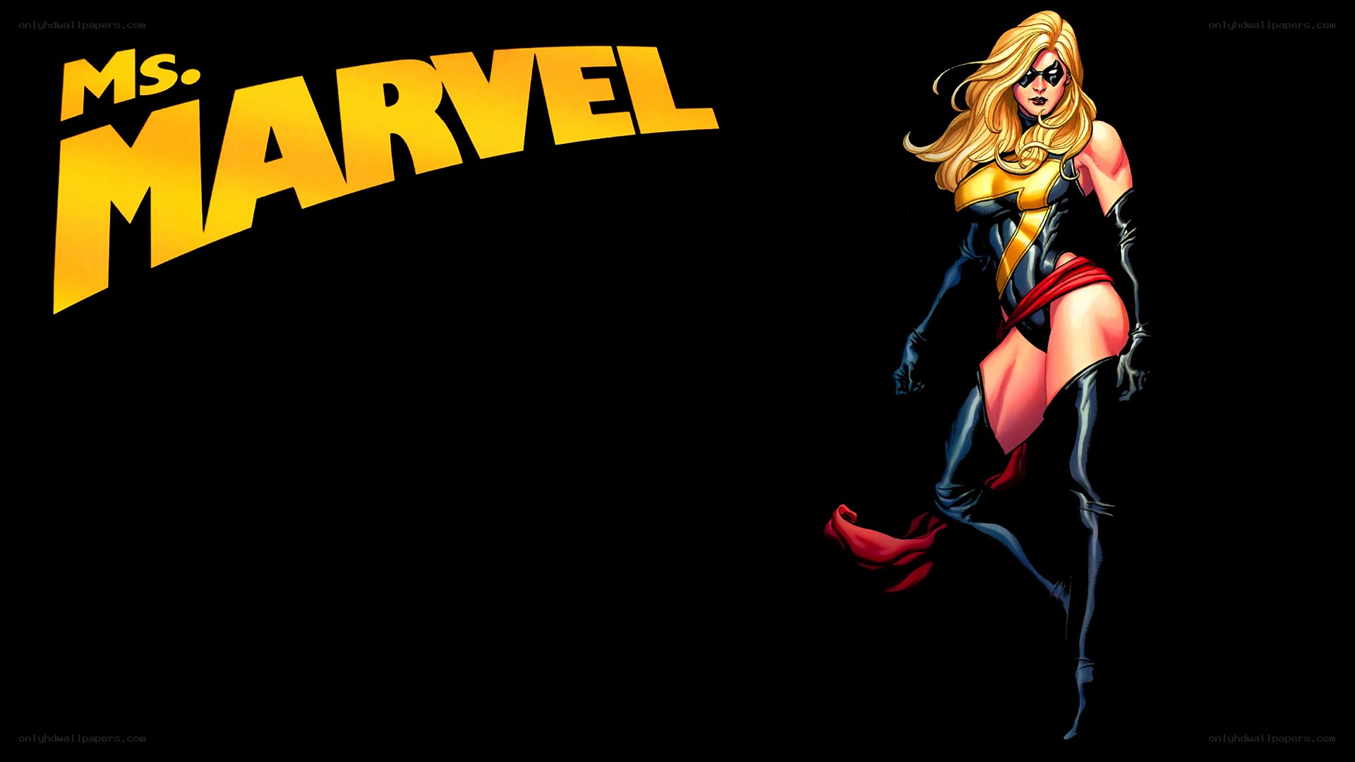 Ms. Marvel character art