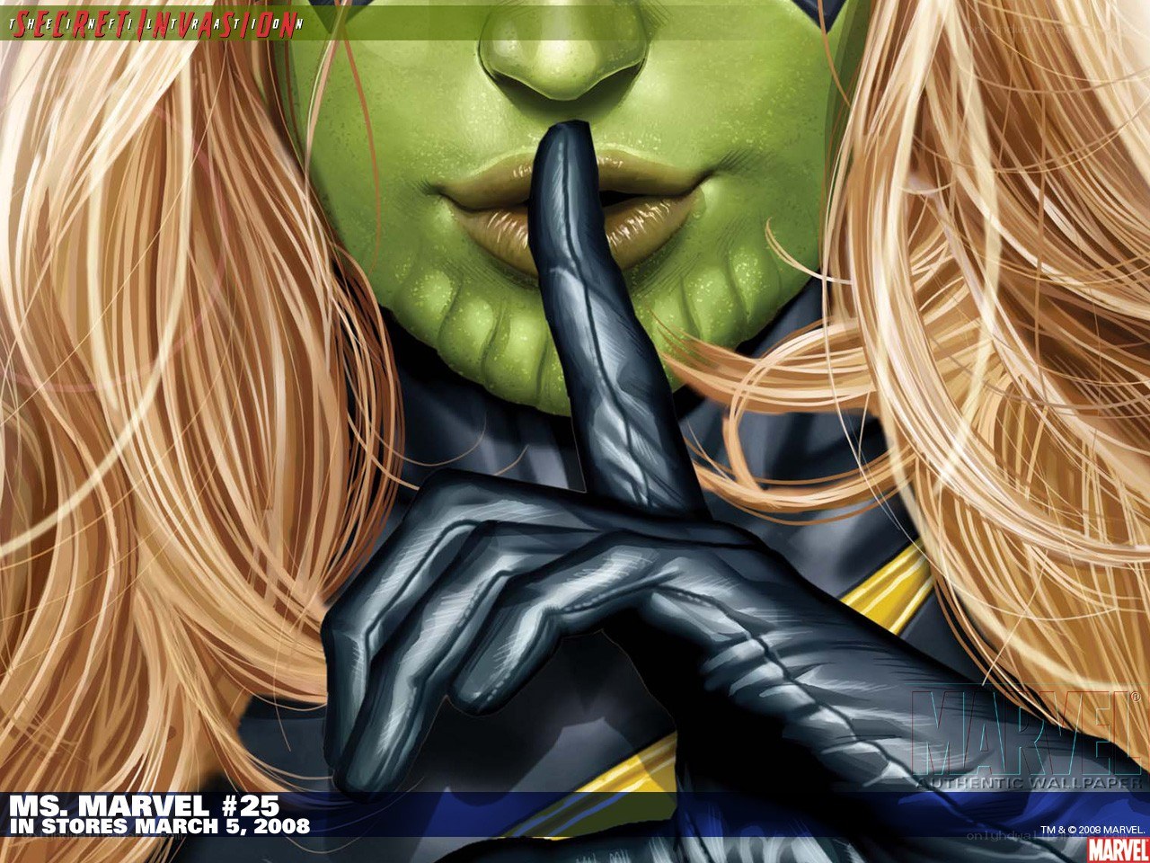 Ms. Marvel comic cover