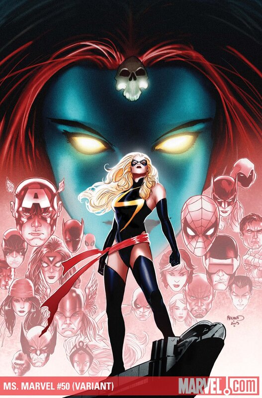 Ms. Marvel comic cover