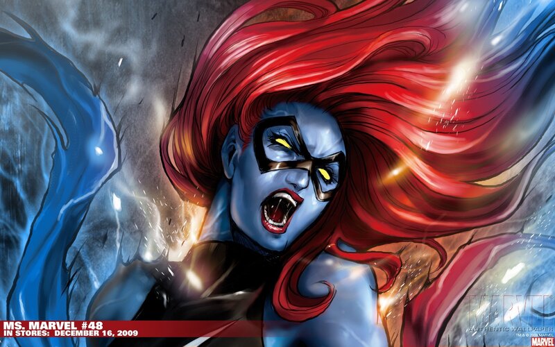 Ms. Marvel in action