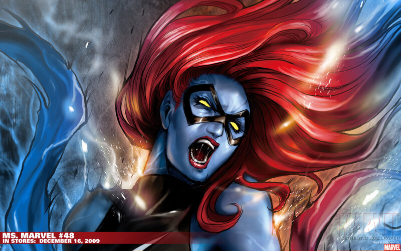 Ms. Marvel in action