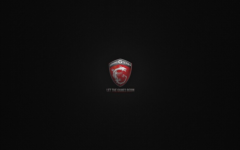 MSI Gaming G Series Logo — Black