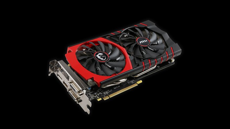 MSI Graphics Card — Black